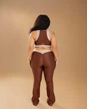 Load image into Gallery viewer, Espresso Luxe Flare Bodysuit