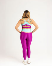 Load image into Gallery viewer, Bold Tri-Colour Bra- Violet