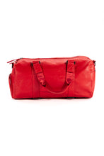 Load image into Gallery viewer, CHERRY RED LUXURY SPORT DUFFLE BAG