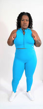 Load image into Gallery viewer, Azure Full Length Leggings