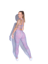 Load image into Gallery viewer, PINK PYTHON "T" BACK FULL LENGTH BODYSUIT