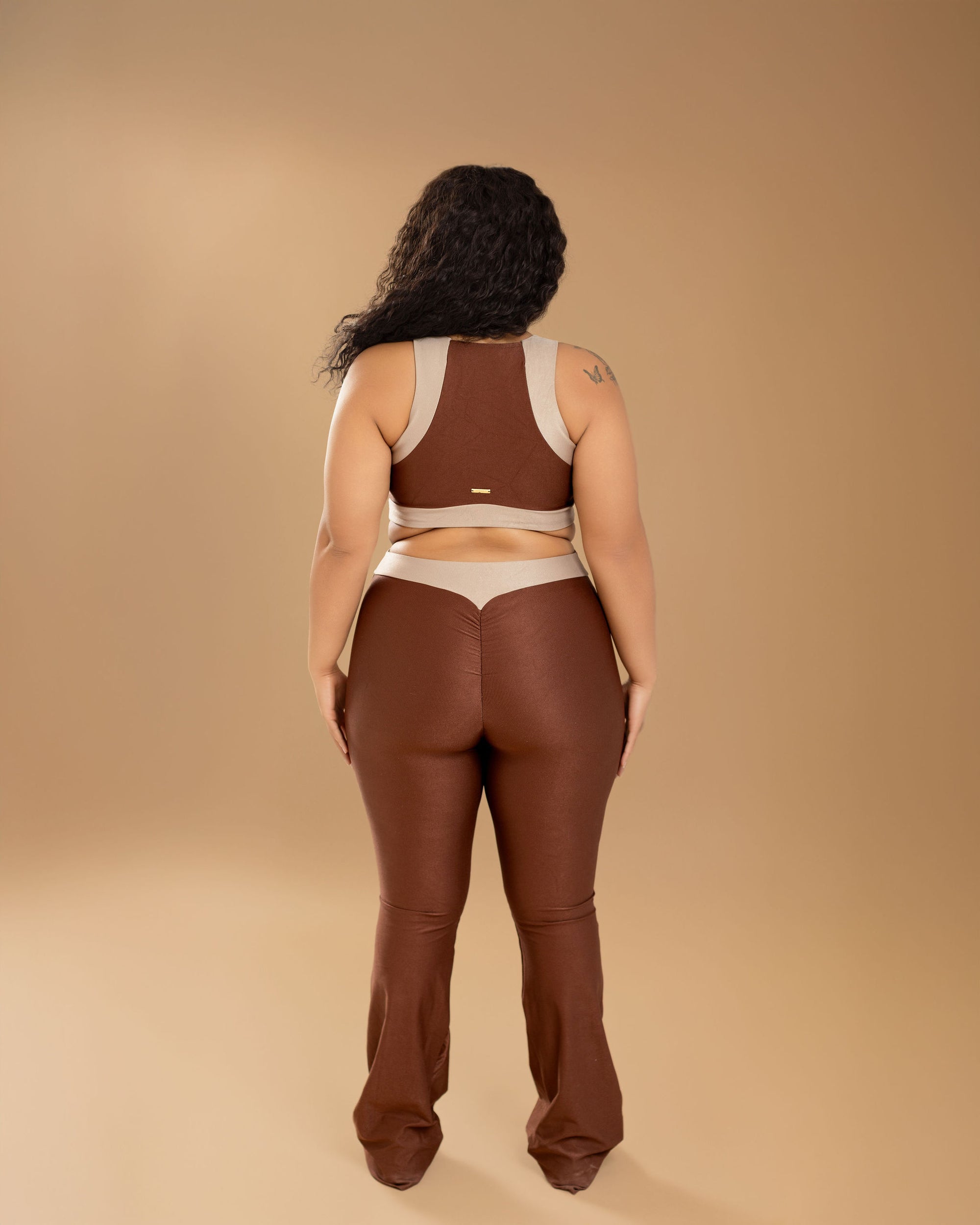 Espresso Luxe Flare Bodysuit