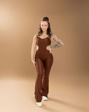 Load image into Gallery viewer, Espresso Luxe Flare Bodysuit
