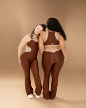 Load image into Gallery viewer, Espresso Luxe Flare Bodysuit
