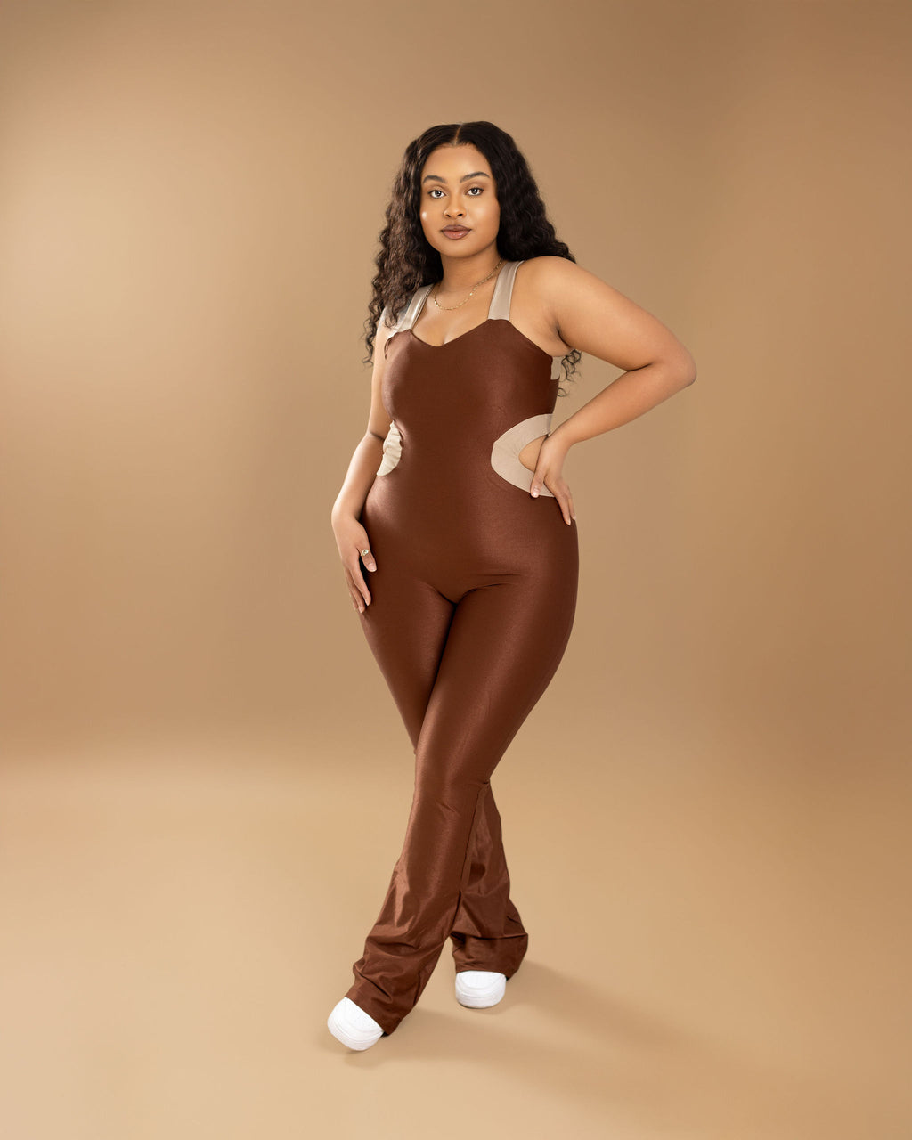 Espresso Luxe Flare Bodysuit