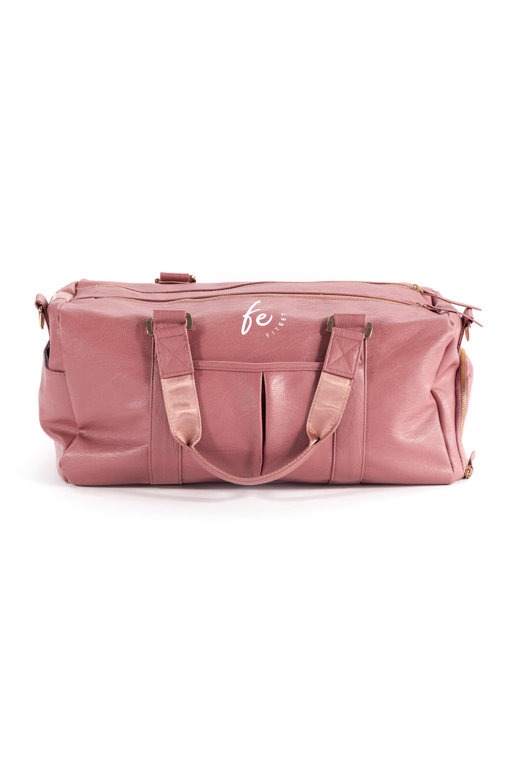 BLUSH PINK LUXURY SPORT DUFFLE BAG