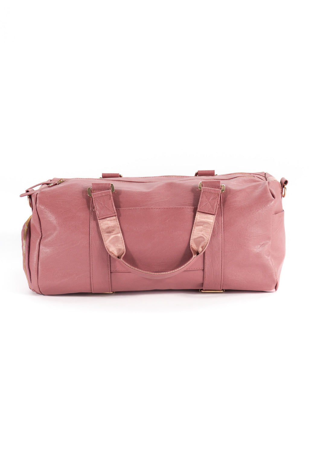 BLUSH PINK LUXURY SPORT DUFFLE BAG